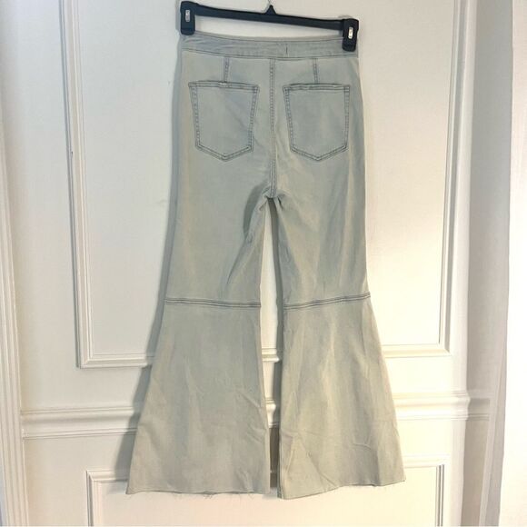 Free People Just Float On Flare Jeans Size 26, NWT - Picture 5 of 8